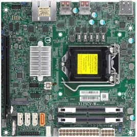 MBD-X12SCV-W-B Supermicro X12SCV-W- Mini ITX- Comet LakePCHW480E-LGA1200-PCIex16-D