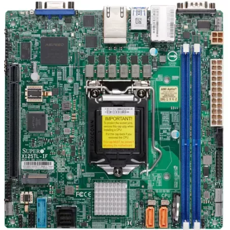 MBD-X12STL-IF-B Supermicro Intel Xeon-E 2300 -Rocket Lake- E--PentiumCPU-SocketH5LG