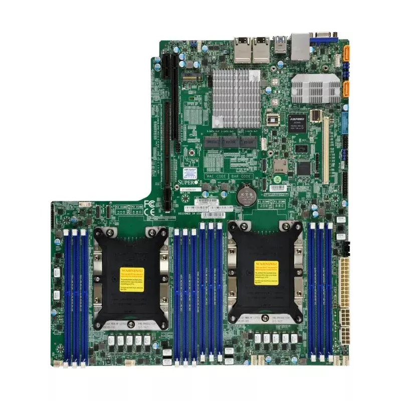 MBD-X11DDW-NT-B Supermicro Dual Processor Skylake DCO W- WIO Riser Capability-BULK