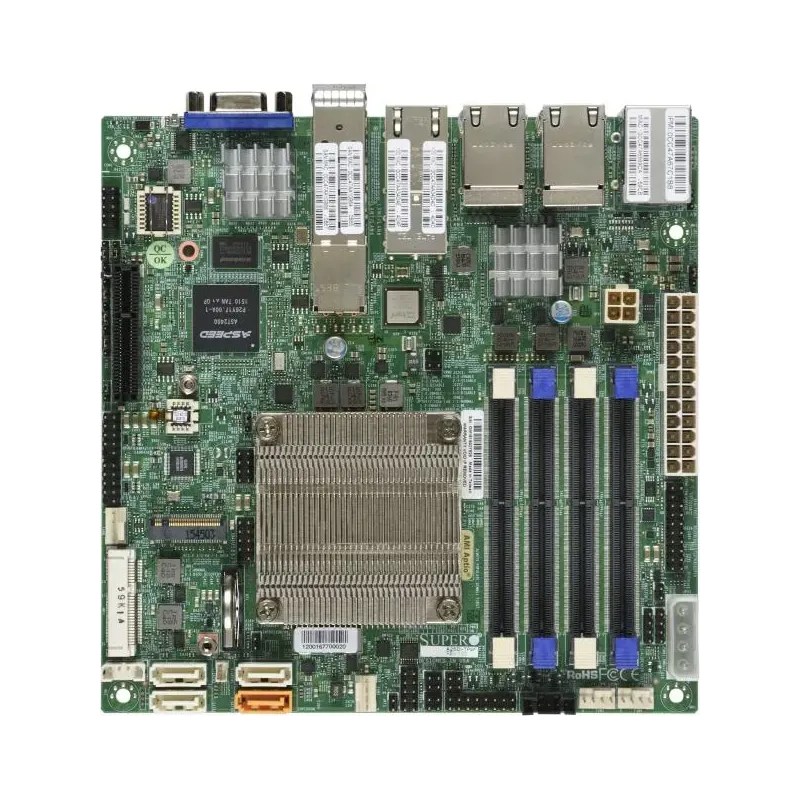 MBD-A2SDI-16C-TP8F-B Supermicro A2SDi-16C-TP8F-Embedded Mini-ITX-C3000 Atom SoC-ECC DDR4