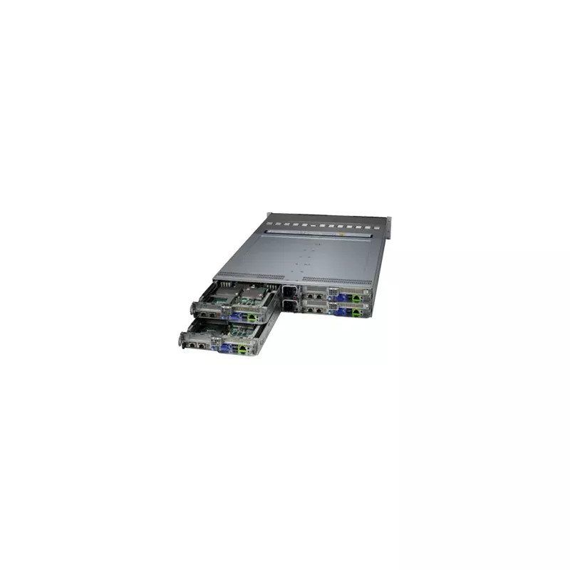 SYS-621BT-HNTR Supermicro BigTwin 2U 4-Node- 3x3.5" SATA NVMe- X13DET-B6- 827BQ2