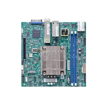 MBD-X12SDV-8C-SPT4F-O Supermicro Embedded miniITX-Xeon ICX-D-Dual 25G SFP28-Dual 10GBase-