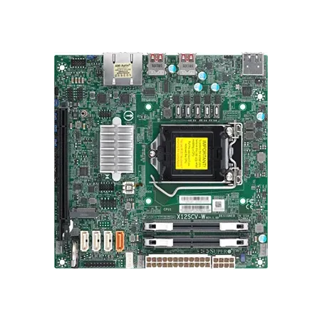 MBD-X12SCV-W-O Supermicro X12SCV-W- Mini ITX- Comet LakePCHW480E-LGA1200-PCIex16-D