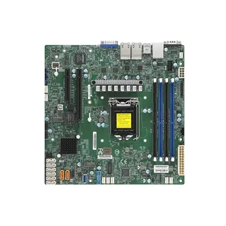 Supermicro X11SCH-F-LN4F uATX S1151 4xDDR4 UDIMM SATA M2 4xLAN 1GB 