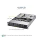 AS -2023US-TR4 Supermicro -EOL-H11DSU-IN 829U2TS-R1k029-T-AOC-2UR68-i4G -1G 4Ports-