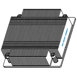 SNK-P0049P Dissipateur 1U passif Intel s1151