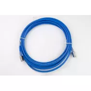 CBL-NTWK-0609 Supermicro RJ45 CAT6A 550MHz Rated Blue 15 FT Patch Cable- 24AWG