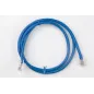 CBL-NTWK-0534 Supermicro RJ45 Cat6 3ft UTP Blue With Cover. 24AWG