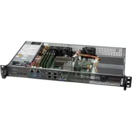 SYS-5019A-FN5T Supermicro Embedded 1U- Denverton- A2SDV-16C-TLN5F CSE-505-203B