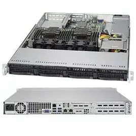 Châssis Supermicro CSE-815TQC-605WB