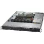 CSE-815TQ-R654CB Supermicro Black 1U STD SC815TQ Chassis w- Redundant DC 650W