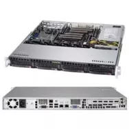 CSE-813MFTQC-505CB Supermicro Black SC813MFTQ Chassis w- 500W and SAS3 backplane-RoHS-REAC