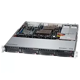 CSE-813MFTQ-R606CB Supermicro Black 1U STD SC813MFTQ Chass w- Redundant 600W