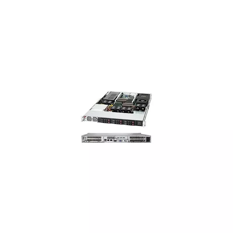 CSE-118G-1400B Supermicro -EOL- Black 118G chassis w- 1400W PWS