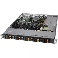 CSE-116AC10-R860CB-N10 Supermicro Black 1U SC116 Standard W- 860W- 10 Nvme HDD trays-RoHS