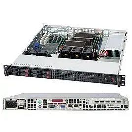 Châssis Supermicro CSE-111TQ-600CB