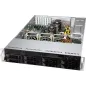 CSE-LA25TQC-R609LP Supermicro Complete Black 2U LA25 LP chassis w PDB- PWS- BPN-RoHS