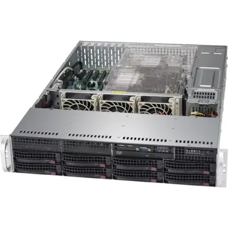 Supermicro SC825TQC-R1K03LP 2U 2x PWS-1K03A-1R 8x 3.5'' hot-swap 7LP