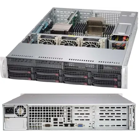 Châssis Supermicro CSE-825TQ-600WB