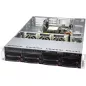 Supermicro CSE-825BTQC-R609WB 2U 2x PWS-609P-1R2 8x3.5'' 3LP4FH