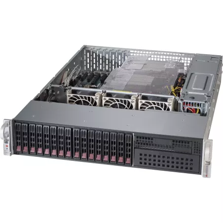 Supermicro SC213BAC8-R1K23LPB 2U PWS-1K23A-1R 16 x 2.5" 7xLP