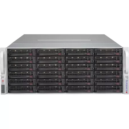 CSE-847BA-R1K23LPB Supermicro Black 4U SC847B LP w-SAS-MultiLane-BPN Redundant1200WPWS