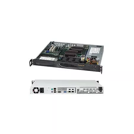 Châssis Supermicro CSE-512F-600B