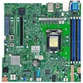 Supermicro MBD-X12STH-SYS Supermicro X12STH-SYS uATX S1200 4x DDR4 2xLAN 403,76 $